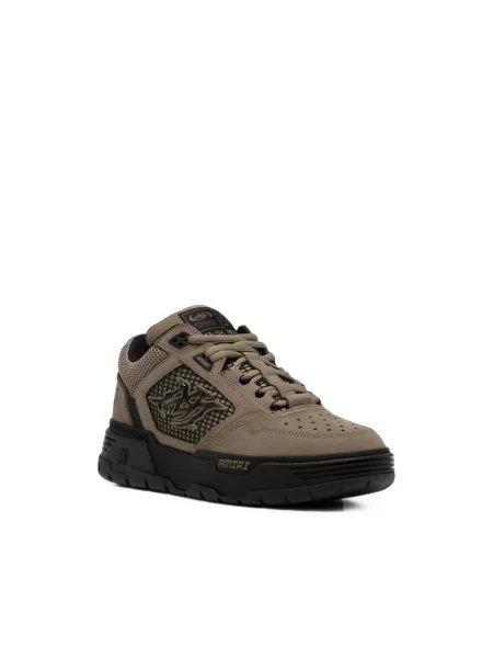 Sneakersy Amiri skórzane brązowe