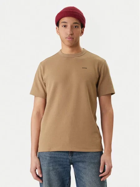 G-Star Raw T-Shirt μπεζ