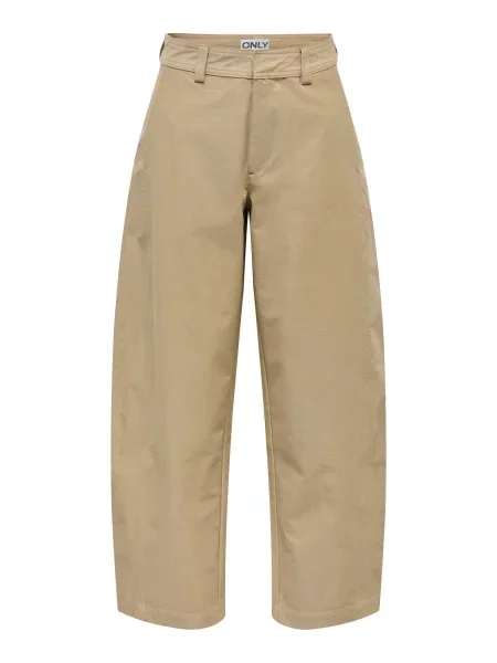 ONLY Pantaloni ONLClair cappuccino maro