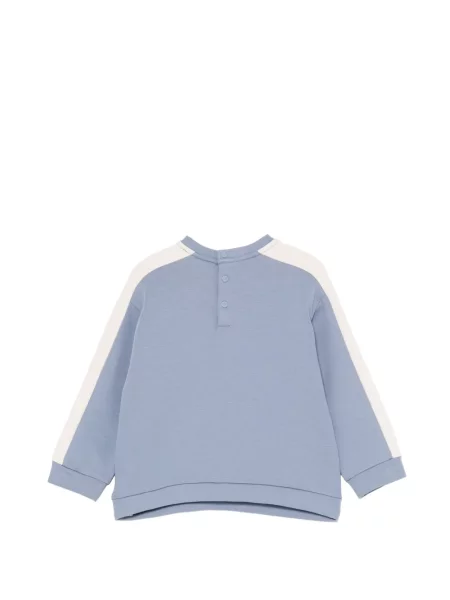 Bluza dziecięca Emporio Armani niebieska