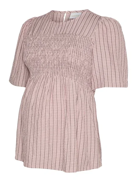 MAMALICIOUS Bluza Ida / roza siva