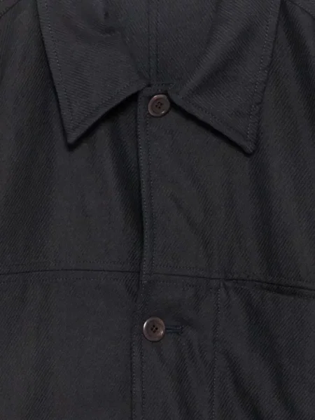 Geacă Norse Projects din țesătură twill negru