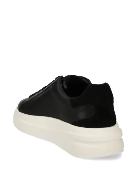 Sneakerși Guess cu autograf negru
