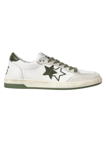 Sneakersy 2star skórzane białe
