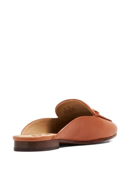 Papuci tip mules Sam Edelman fără toc maro