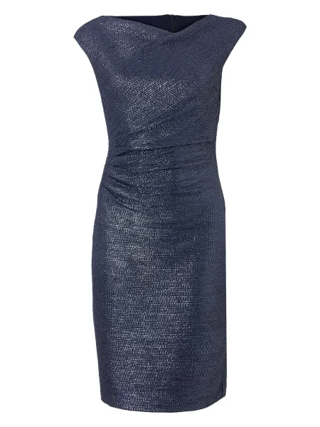 SWING Koktejl obleka marine