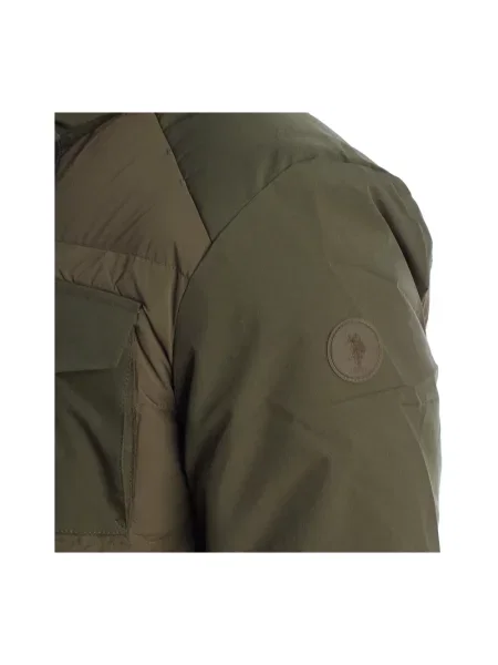 Koszulka polo U.s Polo Assn. pikowana zielona