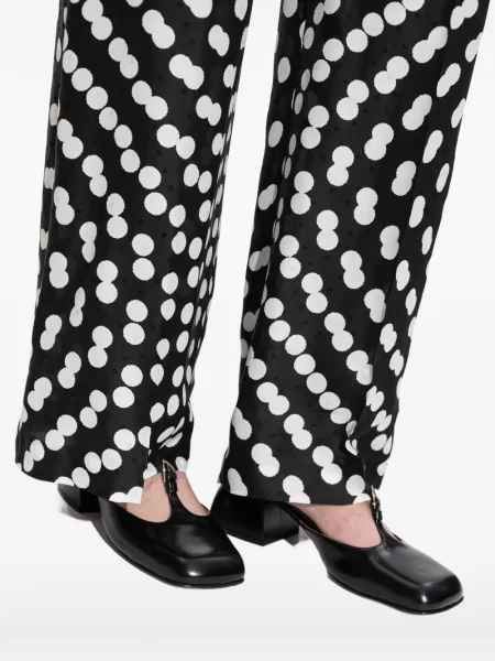 Pantofi cu toc Nodaleto din piele cu cataramă negru