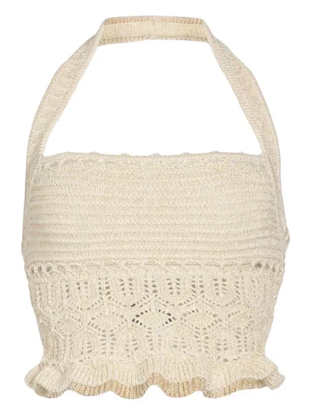 Top Retrofete cu gât halter