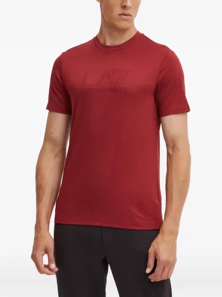 Tricou Ea7 Emporio Armani roșu