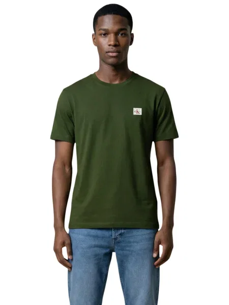Тениска Calvin Klein Jeans синьо