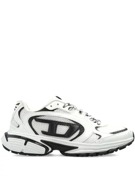 Sneakerși Diesel cu imagine alb