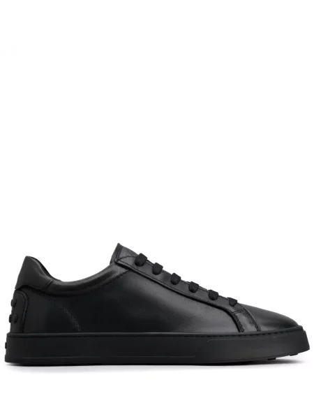 Sneakerși Tod's din piele negru