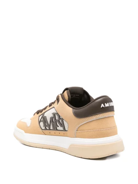 Sneakerși Amiri din piele maro