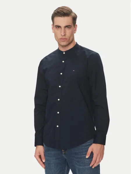 Tommy Hilfiger Cămașă Bleumarin albastru