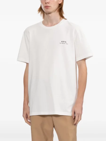 Tricou A.p.c. cu autograf alb