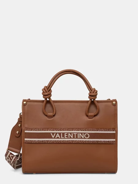 Valentino Bags crossbody torbica iz umetnega usnja AELLA rjava