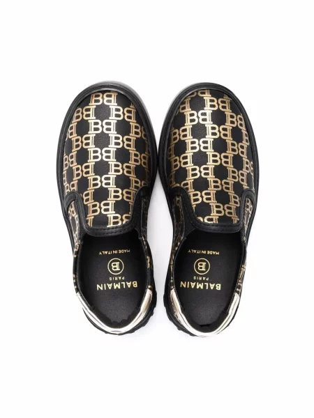 Sneakersy dziecięce Balmain czarne