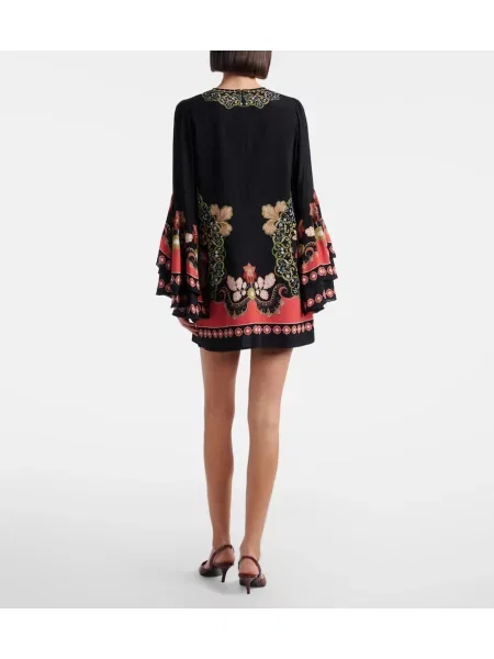 Rochie La Doublej cu imagine negru