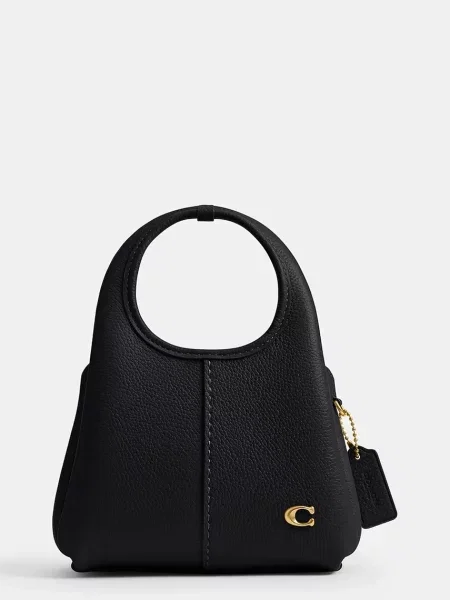 Coach Lana 19 geantă crossbody pentru femei din piele negru