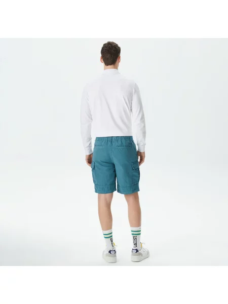 Lacoste Bermudy niebieskie