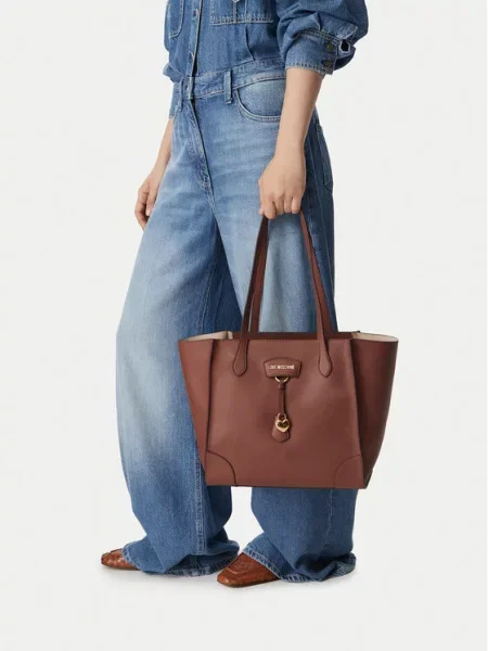 Torbica LOVE MOSCHINO smeđa