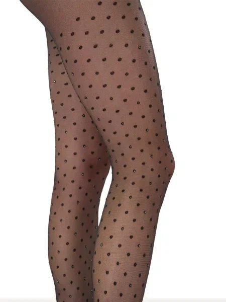 Dresuri Wolford cu buline negru