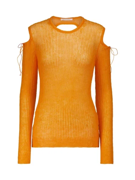 Pulover Cecilie Bahnsen de mohair portocaliu