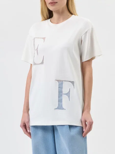 Футболка Elisabetta Franchi біла