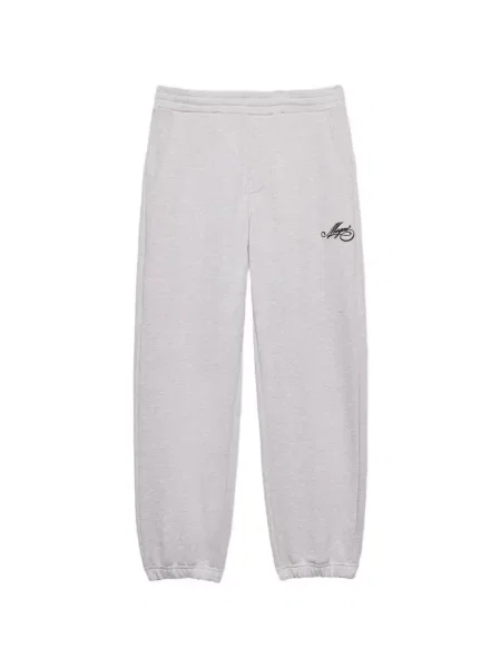 Běžecké kalhoty Msgm s autogramem šedé