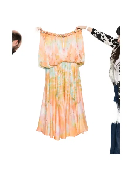 Sukienka Zimmermann pomarańczowa