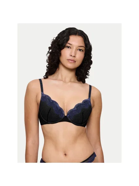 Triumph Grudnjak push-up Comfort Glam crna