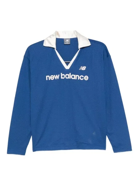 Sutien New Balance cu broderie din satin alb