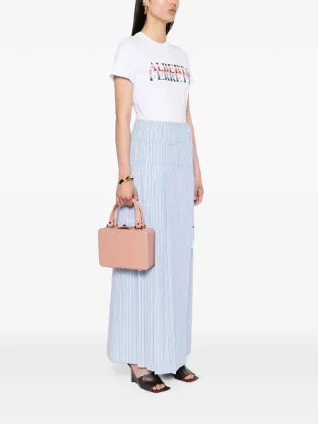 Geantă shopper Gianvito Rossi roz