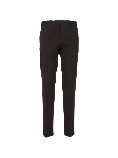 Pantaloni Pt Torino fără toc maro