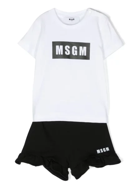 Koszulka dziecięca Msgm biała