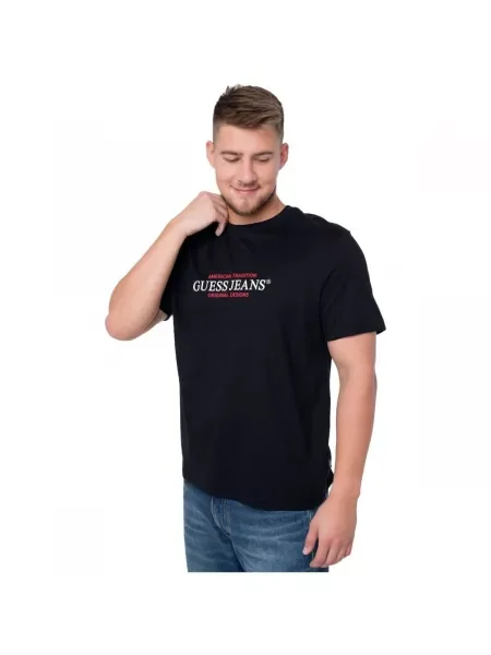 Tričko Guess čierna