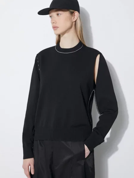 Maison Margiela pulover light negru