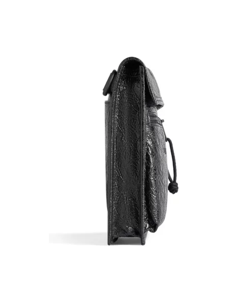 Jedwabna torba Balenciaga czarna