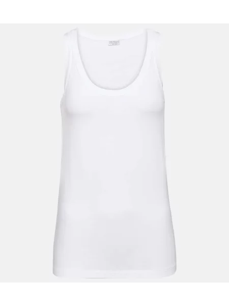 Top Brunello Cucinelli alb