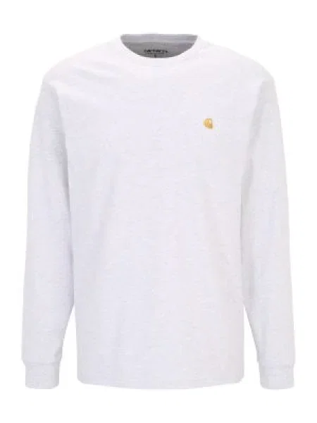 Carhartt WIP Tricou Chase gri deschis