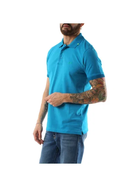 Polo Sun68 albastru