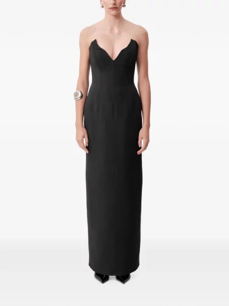 Rochie maxi Concepto fără bretele negru