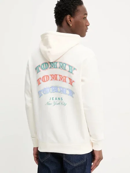 Tommy Jeans μπλούζα μπεζ
