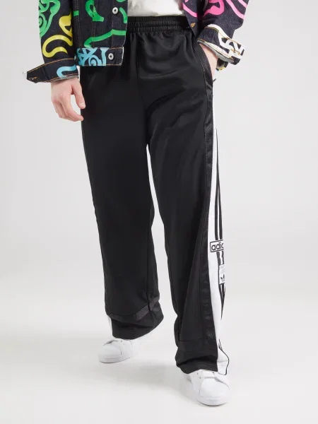 ADIDAS ORIGINALS Kelnės / balta juoda