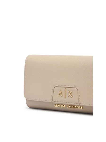 Torebka Armani Exchange beżowa
