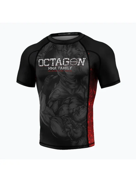 Мъжка предпазна жилетка Octagon Premium MMA Family black/multicolour черно