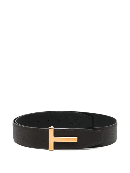 Curea Tom Ford din piele maro