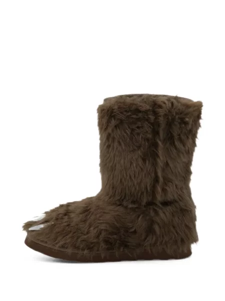 Botine Stadium Goods® cu blană maro