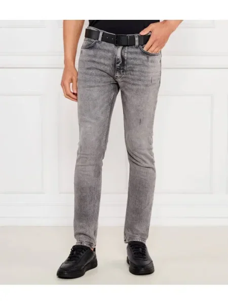 HUGO Farmer | Extra slim fit szürke